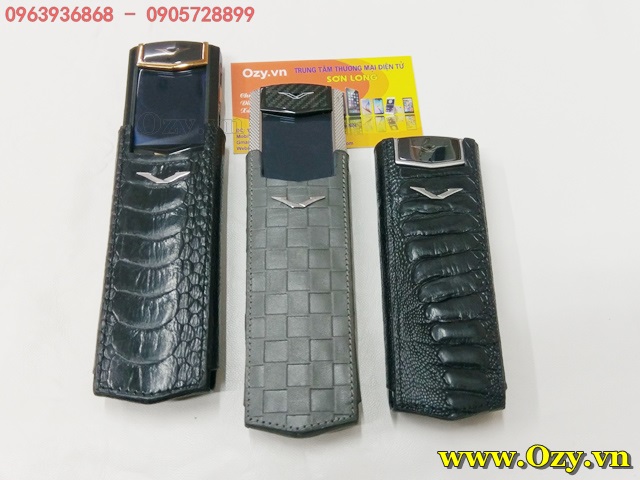 mẫu bao da vertu signature s