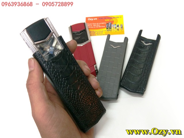 mẫu bao da vertu signature s