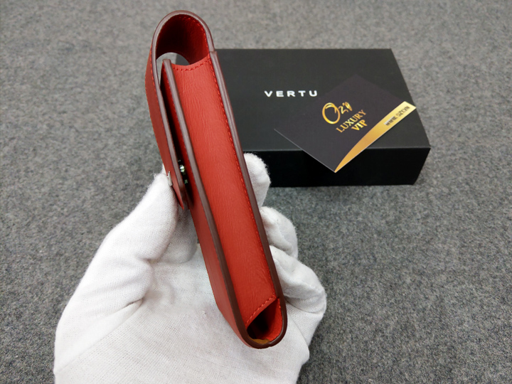 Bao da Vertu nhập red