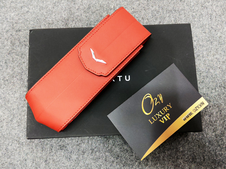 Bao da Vertu nhập red