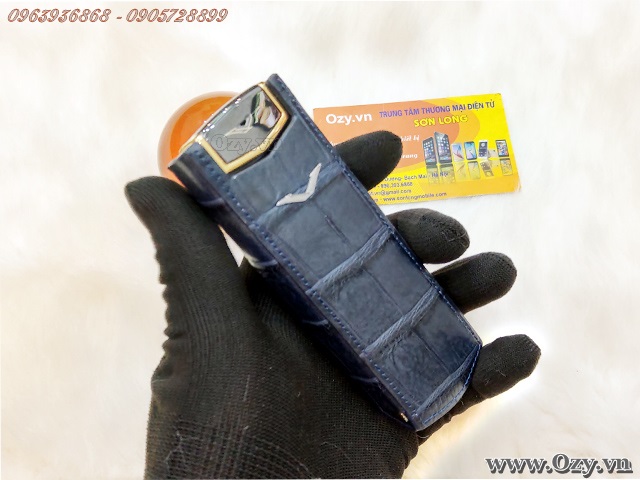 Bao da Vertu cá sấu nhập