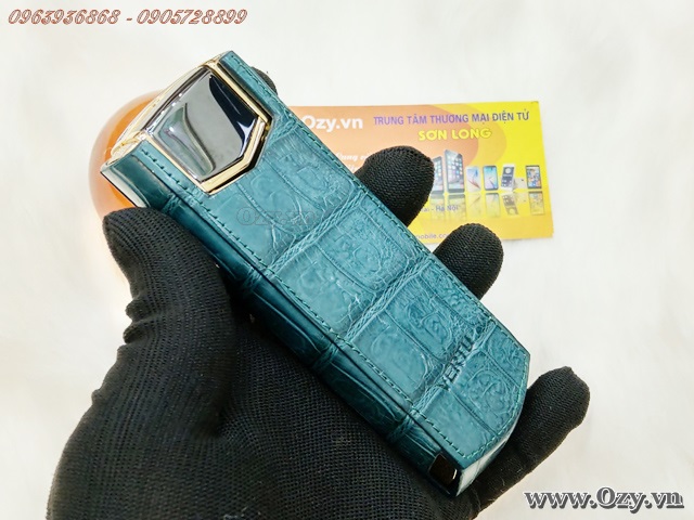 Bao Vertu cá sấu nhập