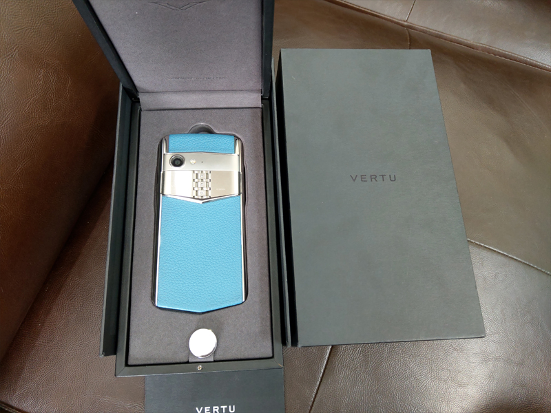 Vertu Aster P Blue chính hãng