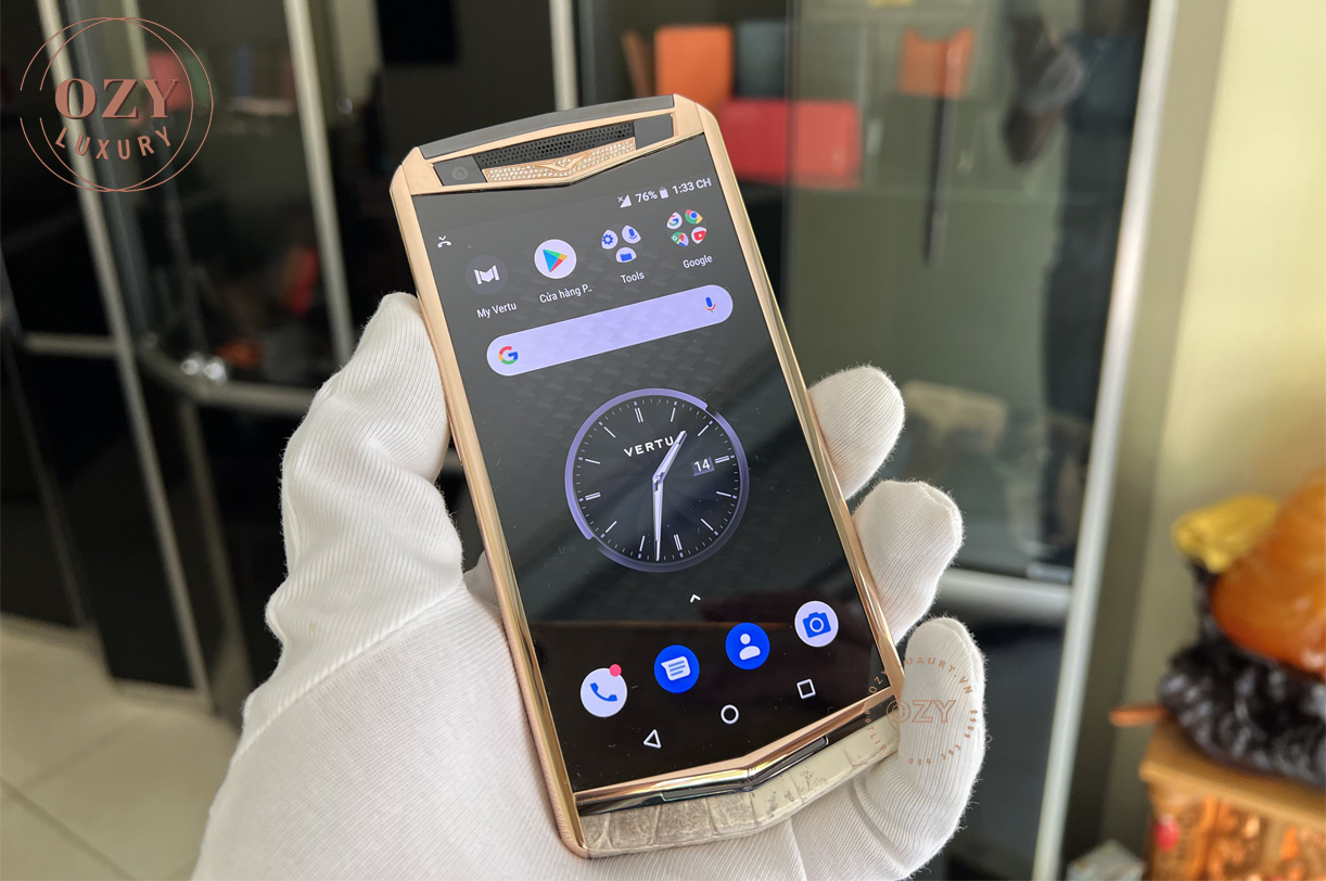 VERTU ASTER P Vàng khối Kim cương VERTU ASTER P Vàng khối Kim cương