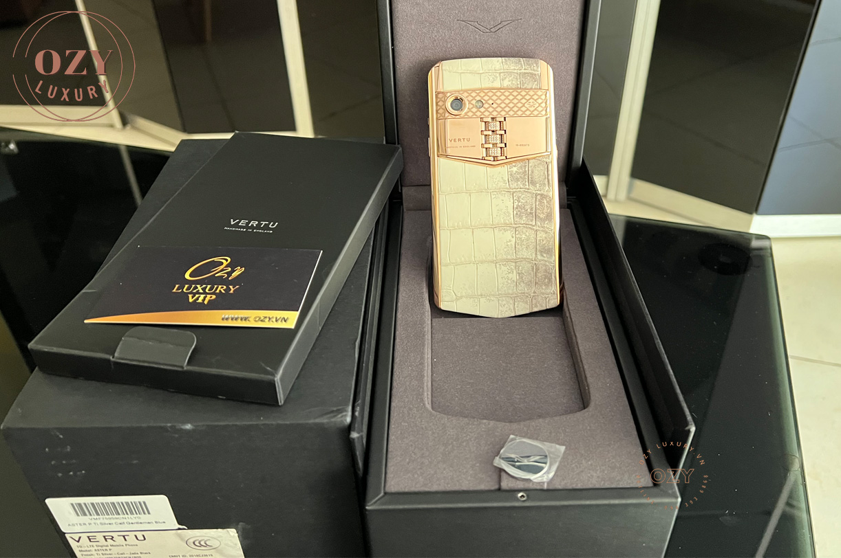 Vertu Aster P Vàng Khối Diamonds - Đứa con cưng của của giới nhà giàu