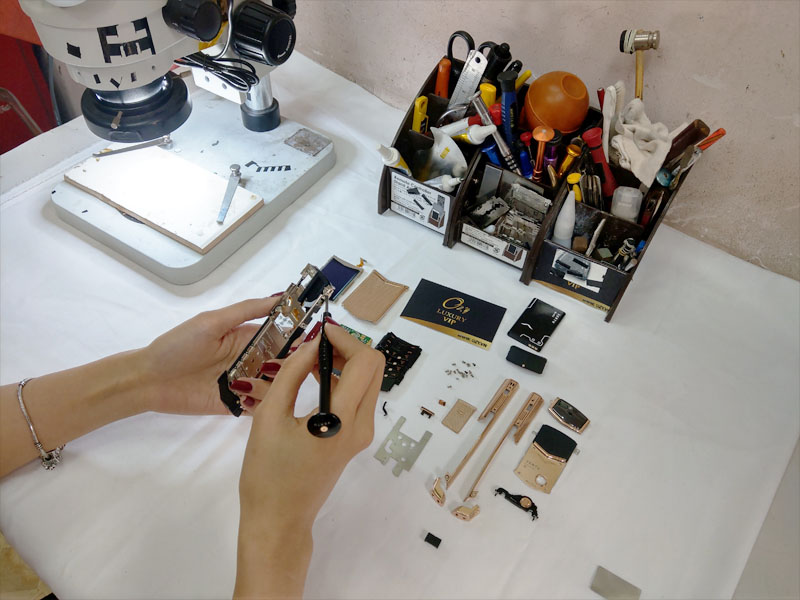 Lựa chọn địa chỉ sửa Vertu uy tín ở đâu