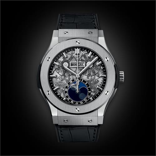 Hublot Aerofusion moonphase titanium
