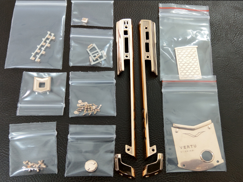 Khung vỏ Vertu vàng khối 18k chính hãng