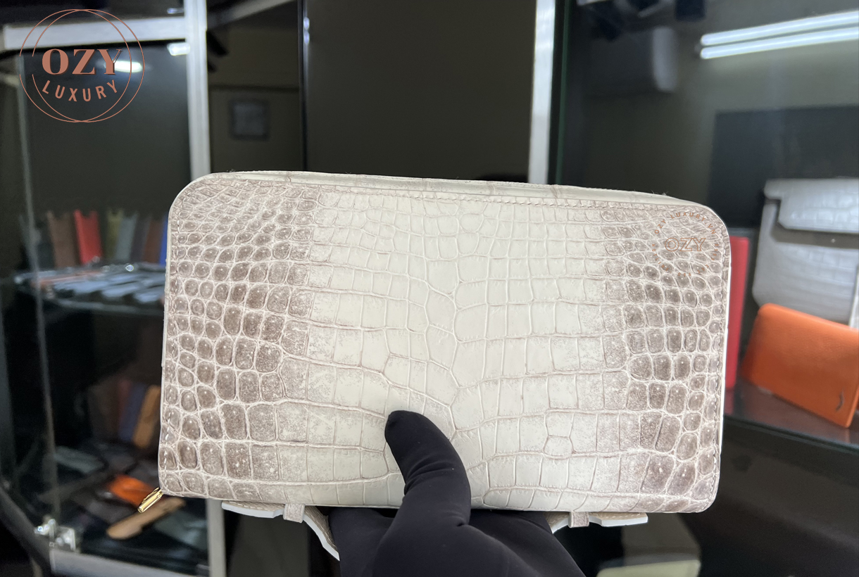Clutch nam cầm tay da cá pháp