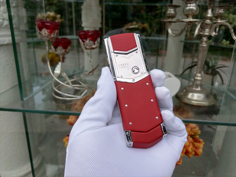 Vertu Signature s Red Calf 