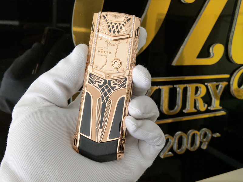 Vertu For Bentley Rose Gold skin Diamond
