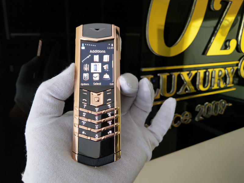 Vertu vàng khối chính hãng