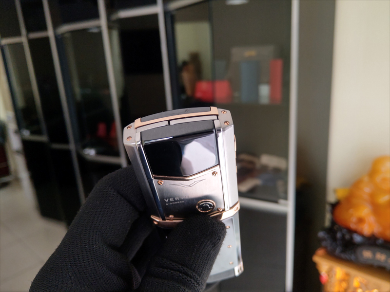 Vertu điểm vàng hồng ceramic