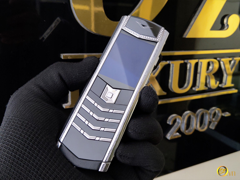 Vertu chính hãng Alligator Skin Diamond