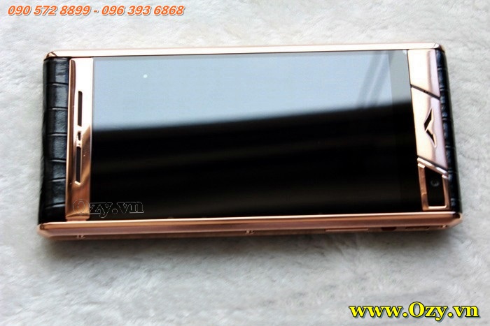 Vertu Aster bản gold da cá sấu cao cấp