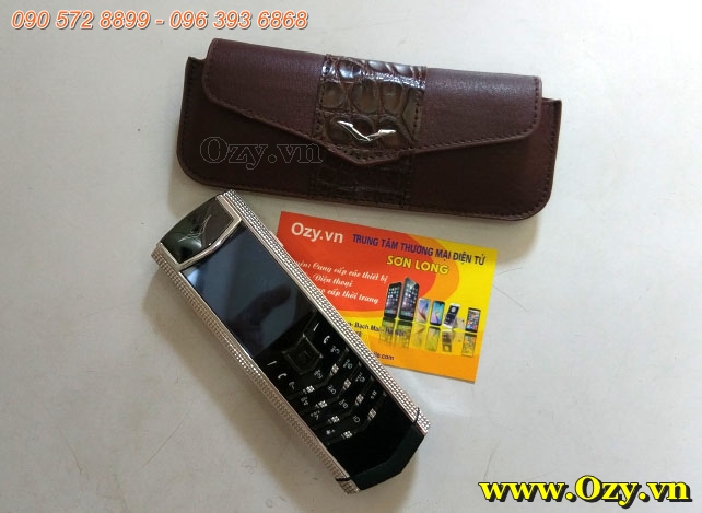 Mẫu bao da Vertu ngang cầm tay đẹp nhất hà nội