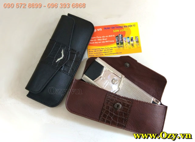 Mẫu bao da Vertu ngang cầm tay đẹp nhất hà nội