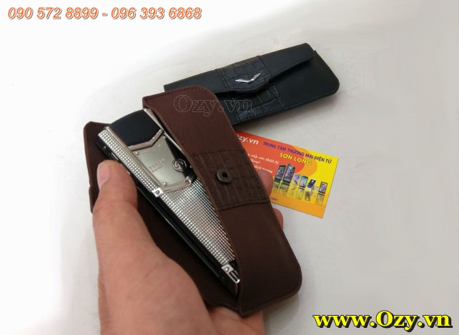Mẫu bao da Vertu ngang cầm tay đẹp nhất hà nội